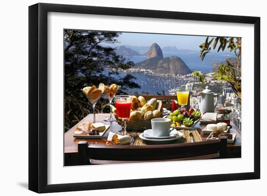 Breakfast Rio De Janeiro-luiz rocha-Framed Photographic Print