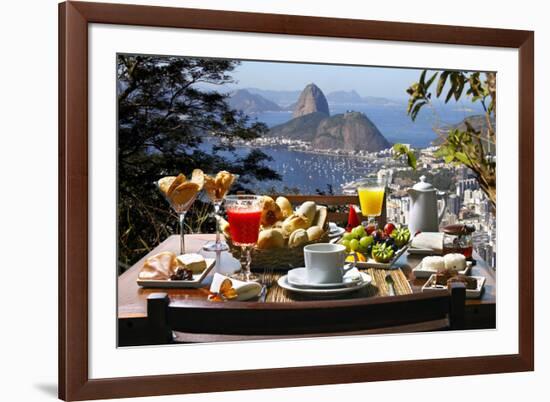 Breakfast Rio De Janeiro-luiz rocha-Framed Photographic Print