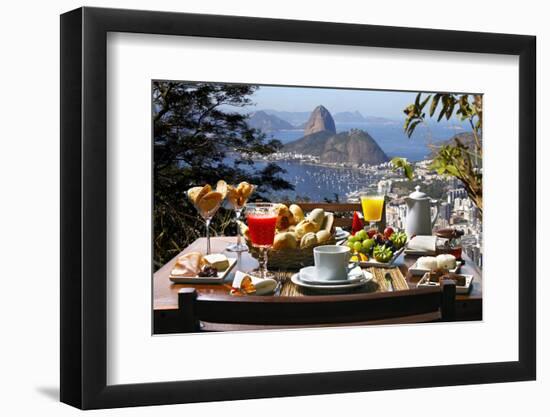 Breakfast Rio De Janeiro-luiz rocha-Framed Photographic Print