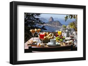 Breakfast Rio De Janeiro-luiz rocha-Framed Photographic Print