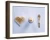 Breakfast Setting with Toast, Egg and Horn Egg Spoon-Alexander Van Berge-Framed Photographic Print