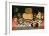 Breakfast Still Life. 1613-Floris Claesz Dyck-Framed Giclee Print