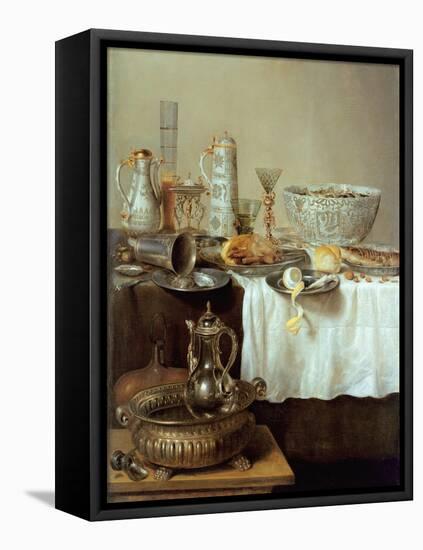 Breakfast Still Life, 1638-Willem Claesz. Heda-Framed Stretched Canvas