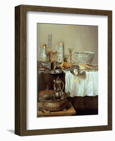 Breakfast Still Life, 1638-Willem Claesz. Heda-Framed Giclee Print