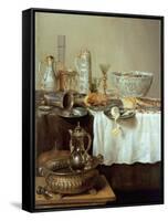 Breakfast Still Life, 1638-Willem Claesz. Heda-Framed Stretched Canvas