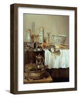 Breakfast Still Life, 1638-Willem Claesz. Heda-Framed Giclee Print