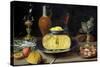 Breakfast Still Life with Cheese and Goblets-Jacob Fopsen Van Es-Stretched Canvas