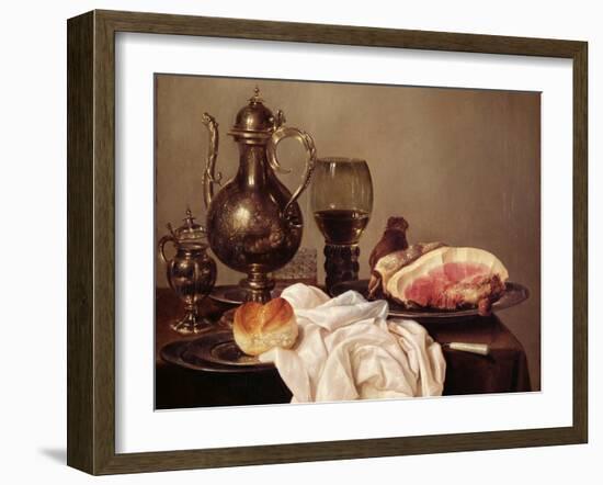 Breakfast Still Life-Willem Claesz. Heda-Framed Giclee Print