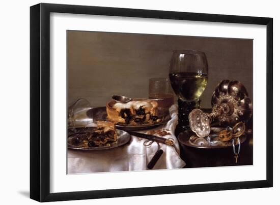 Breakfast Still-Life-Willem Claesz. Heda-Framed Giclee Print