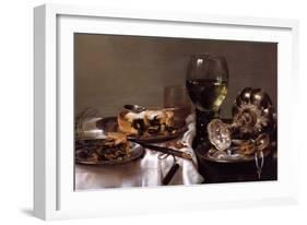 Breakfast Still-Life-Willem Claesz. Heda-Framed Giclee Print