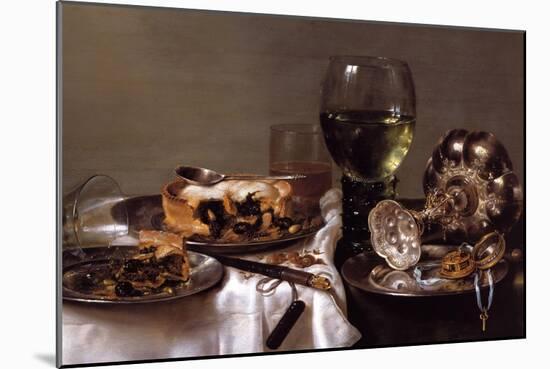 Breakfast Still-Life-Willem Claesz. Heda-Mounted Giclee Print