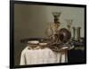 Breakfast Still Life-Willem Claesz Heda-Framed Premium Giclee Print