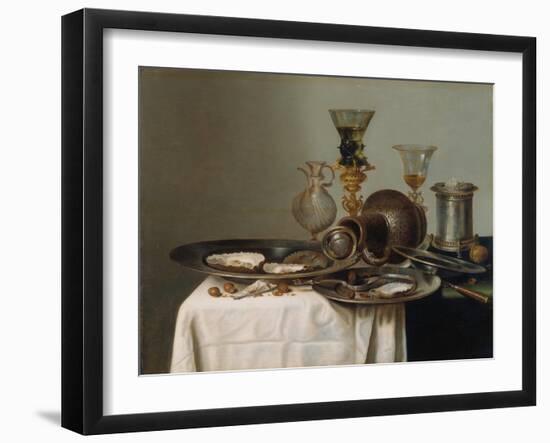 Breakfast Still Life-Willem Claesz Heda-Framed Giclee Print