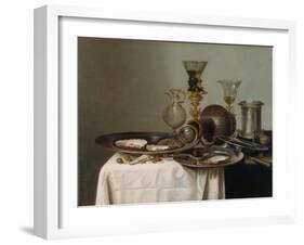 Breakfast Still Life-Willem Claesz Heda-Framed Giclee Print