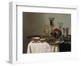 Breakfast Still Life-Willem Claesz Heda-Framed Giclee Print