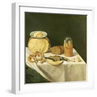 Breakfast Still Life-Johann Georg Hinz-Framed Giclee Print