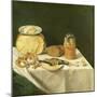 Breakfast Still Life-Johann Georg Hinz-Mounted Giclee Print