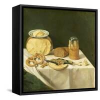 Breakfast Still Life-Johann Georg Hinz-Framed Stretched Canvas