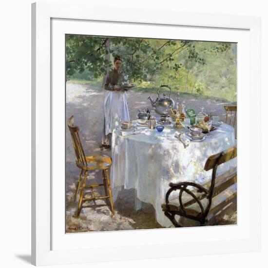 Breakfast Time, 1887-Hanna Pauli-Framed Giclee Print