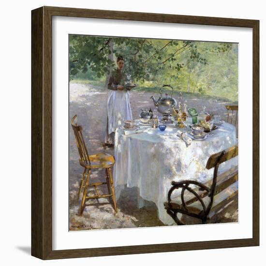 Breakfast Time, 1887-Hanna Pauli-Framed Giclee Print