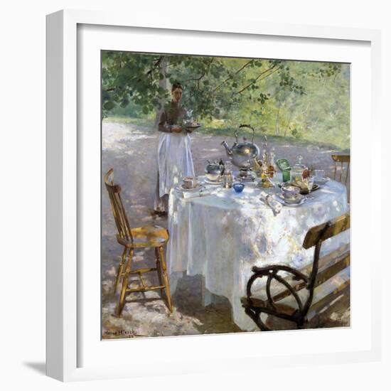 Breakfast Time, 1887-Hanna Pauli-Framed Giclee Print