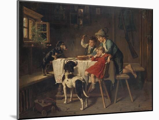 Breakfast Time-Adolf Eberle-Mounted Giclee Print