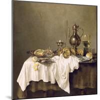 Breakfast with a Crab, 1648-Willem Claesz. Heda-Mounted Giclee Print