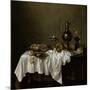 Breakfast with a Lobster, Dutch Painting of 17th Century-Willem Claesz Heda-Mounted Giclee Print