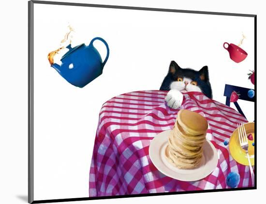 Breakfast With Tumford-Nancy Tillman-Mounted Art Print