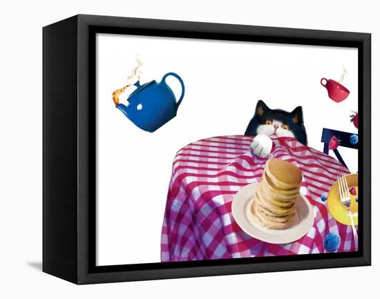 Breakfast With Tumford-Nancy Tillman-Framed Stretched Canvas
