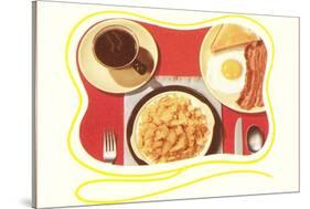 Breakfast-Found Image Press-Stretched Canvas