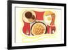 Breakfast-Found Image Press-Framed Photographic Print