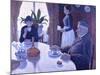 Breakfast-Paul Signac-Mounted Giclee Print