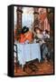 Breakfast-James Tissot-Framed Stretched Canvas