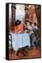 Breakfast-James Tissot-Framed Stretched Canvas