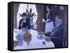 Breakfast-Paul Signac-Framed Stretched Canvas