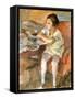 Breakfast-Jules Pascin-Framed Stretched Canvas