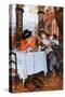 Breakfast-James Tissot-Stretched Canvas