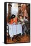 Breakfast-James Tissot-Framed Stretched Canvas