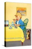 Breakfat Food-Mildred Plew Merryman-Stretched Canvas