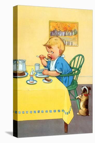 Breakfat Food-Mildred Plew Merryman-Stretched Canvas