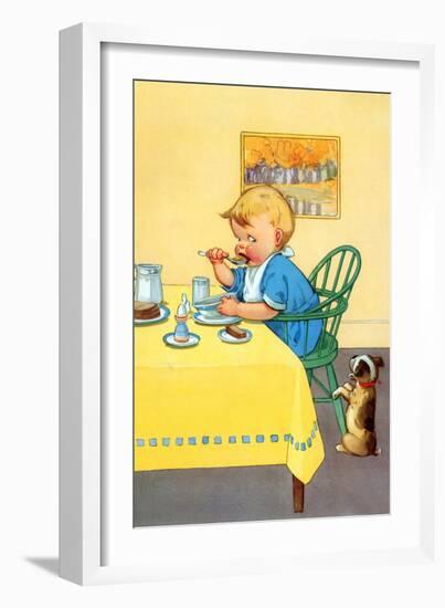 Breakfat Food-Mildred Plew Merryman-Framed Art Print