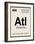 Breaking Atlanta-null-Framed Giclee Print