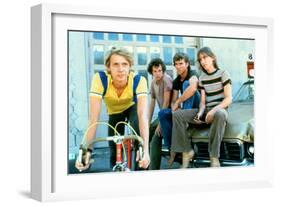 Breaking Away, Dennis Christopher, Daniel Stern, Dennis Quaid, Jackie Earle Haley, 1979-null-Framed Premium Photographic Print