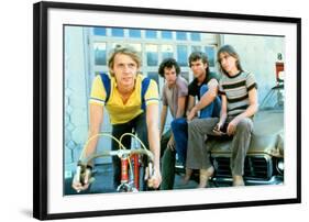 Breaking Away, Dennis Christopher, Daniel Stern, Dennis Quaid, Jackie Earle Haley, 1979-null-Framed Photo