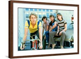 Breaking Away, Dennis Christopher, Daniel Stern, Dennis Quaid, Jackie Earle Haley, 1979-null-Framed Photo