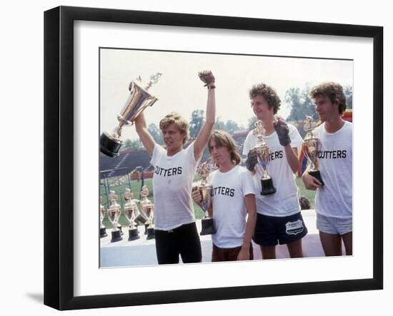 Breaking Away, Dennis Christopher, Jackie Earle Haley, Daniel Stern, Dennis Quaid, 1979-null-Framed Photo