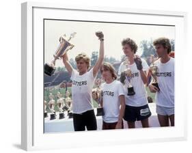 Breaking Away, Dennis Christopher, Jackie Earle Haley, Daniel Stern, Dennis Quaid, 1979-null-Framed Photo