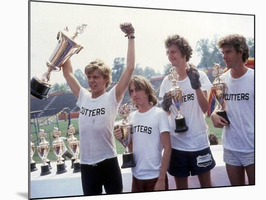 Breaking Away, Dennis Christopher, Jackie Earle Haley, Daniel Stern, Dennis Quaid, 1979-null-Mounted Photo