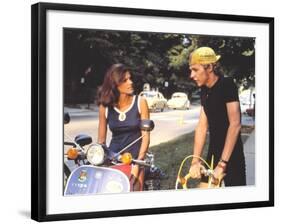 Breaking Away, Robyn Douglass, Dennis Christopher, 1979-null-Framed Photo